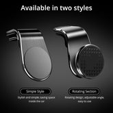 Magnetisk Mobilholder til bil – 360° Roterende Luftudtagsmontering TikTok Make Me Buy it Store